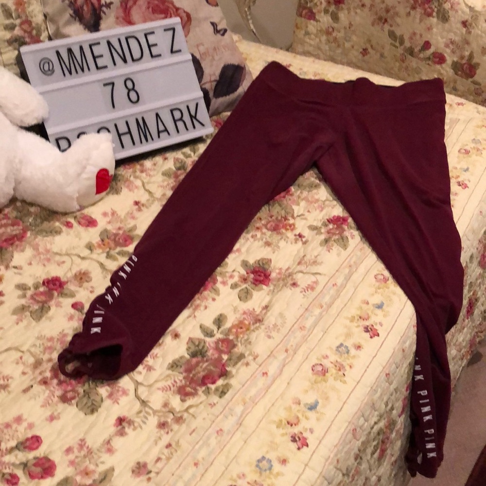 Pink -Victoria Secret leggings large